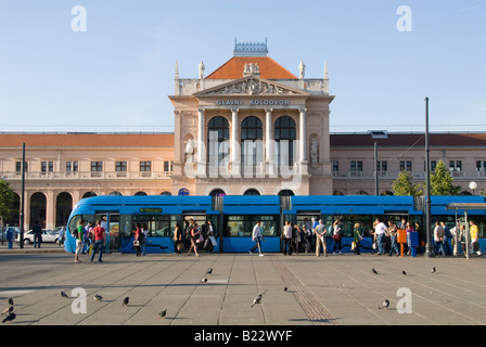 Gare Zagreb Banque D'Images