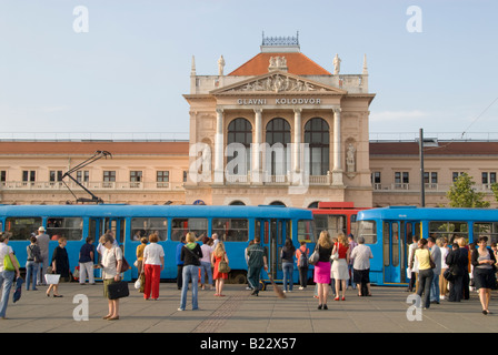 Gare Zagreb Banque D'Images