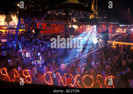 Discothèque en plein air Oxyd Club Side Antalya Turquie Riviera turque Banque D'Images