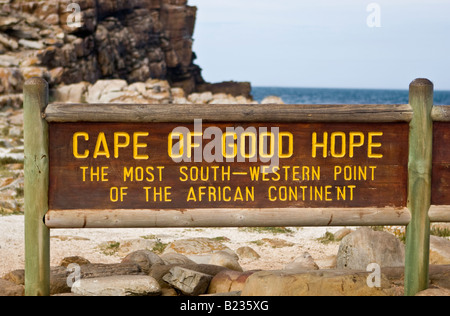 Cap de Bonne Espérance, près de Cape Town, Afrique du Sud Banque D'Images