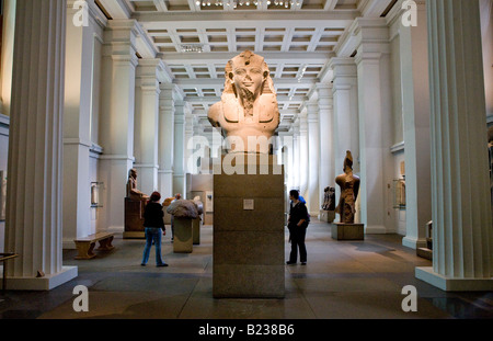 La Chambre Égyptienne Le British Museum London UK Europe Banque D'Images