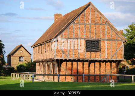 15e siècle Elstow Moot Hall, Village Green, Elstow, Bedfordshire, England, United Kingdom Banque D'Images