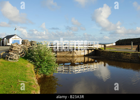 Portes de Bude Cornwall en Angleterre. Banque D'Images