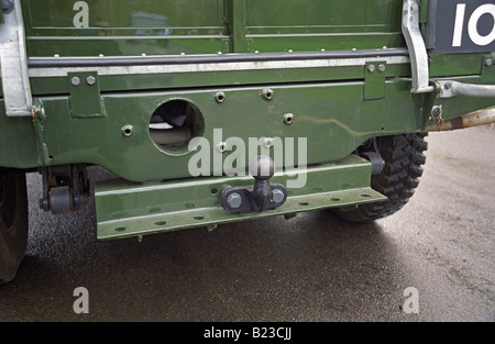 La barre style agricole sur un primé et parfaitement restauré 1953 Land Rover séries un 80 pouces. Banque D'Images