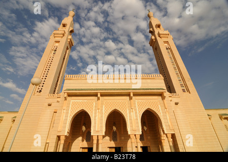 Mosquée centrale de Nouakchott Mauritanie Afrique Afrique de l'Ouest Banque D'Images