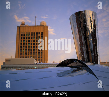 MIT Stata Center et du bâtiment vert Banque D'Images