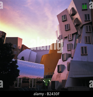 Ray et Maria Stata Center du MIT Banque D'Images