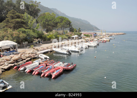 Porto sur la révision à mi côte nord-ouest de la Corse Banque D'Images