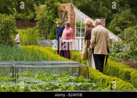 Jardins ouverts au Hall dans le Suffolk Redisham Banque D'Images