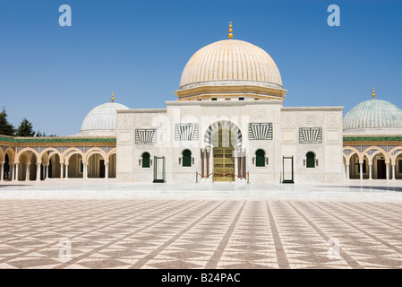 Le Mausolée d'Habib Bourguiba à Monastir Banque D'Images