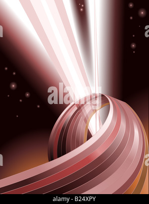 Abstract background illustration des faisceaux lumineux Banque D'Images