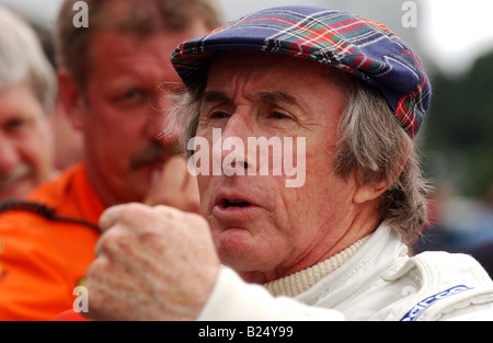 Sir Jackie Stewart à Oulton Park Gold Cup 2003 Banque D'Images