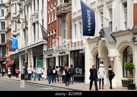 New Bond Street London England UK Banque D'Images