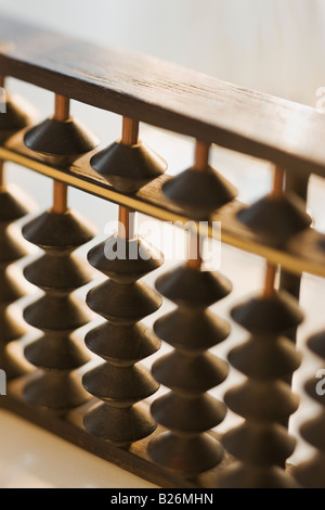 Close up of abacus Banque D'Images