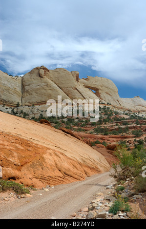 Haut Muley Twist Trail Capital Reef UT 0509272675 Banque D'Images