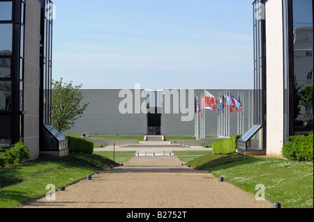 Le Memorial de Caen Mémorial de Caen Musée de la paix Banque D'Images