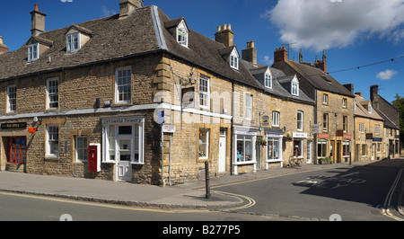 La rue de l'église Stow-on-the-Wold Banque D'Images