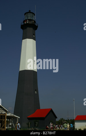 Phare de Tybee Island, près de Savannah Banque D'Images