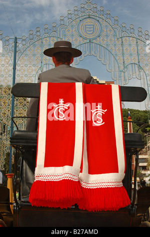 Feria de Caballo en Jerez / foire du cheval à Jerez de la Frontera Banque D'Images