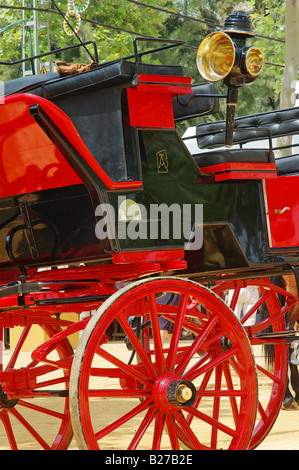 Feria de Caballo en Jerez / foire du cheval à Jerez de la Frontera Banque D'Images