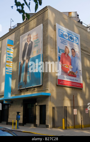 Martha Stewart television show est enregistré ici sur 26th Street quartier Chelsea New York City Banque D'Images
