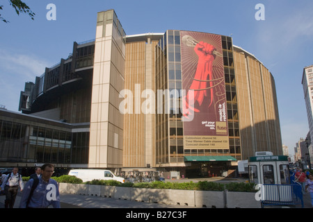 Madison Square Garden New York City Manhattan Midtown Banque D'Images