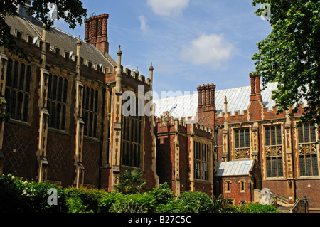 Grande salle et sur les nouveaux bâtiments Bibliothèque Square à Lincoln s Inn Londres Banque D'Images