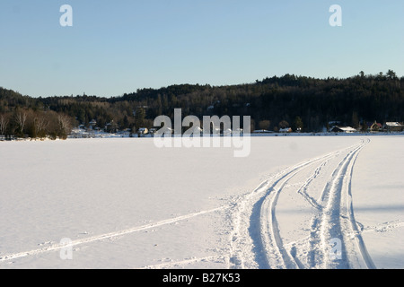 La rivière Gatineau à Chelsea Québec au nord d'Ottawa Canada Banque D'Images