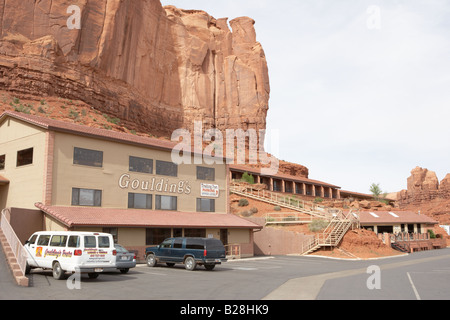 Gouldings Lodge sur US163 dans Monument Valley Utah USA Banque D'Images