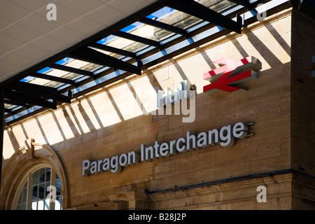 Yorkshire Angleterre Hull Paragon Interchange Banque D'Images