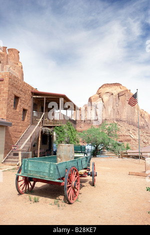 Gouldings Lodge sur US163 dans Monument Valley Utah USA Banque D'Images