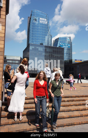 LTU Lituanie Vilnius Capitale Europos Centre Commercial Quartier des affaires complexes édifices Banque D'Images