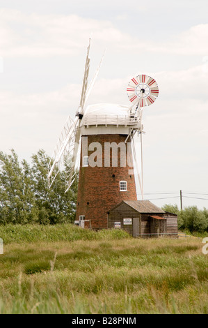 Le Bazin à Horsey larges à Horsey simple à Norfolk en Angleterre Banque D'Images