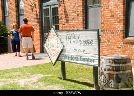 Centre de visiteurs/visites à l'usine à l'usine de sauce poivre Tabasco, Avery Island, en Louisiane Banque D'Images