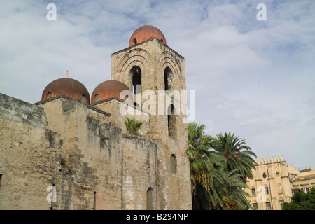 San Giovanni degli Eremiti Church Palerme Sicile Banque D'Images