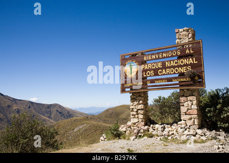 Valle Encantado, Parque Nacional de Los Cardones, Argentine Banque D'Images