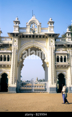 Inde du Sud, Karnataka Mysore le palais du Maharajah Banque D'Images