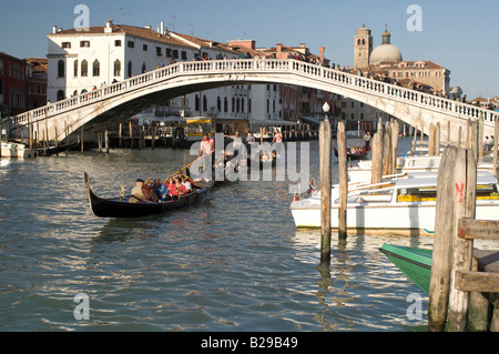 Grand Canal Venise Italie Date 13 04 2008 réf : ZB636 1126520006 CRÉDIT OBLIGATOIRE Sem - Allemand Photos du Monde Banque D'Images