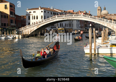 Grand Canal Venise Italie Date 13 04 2008 réf : ZB636 1126520007 CRÉDIT OBLIGATOIRE Sem - Allemand Photos du Monde Banque D'Images