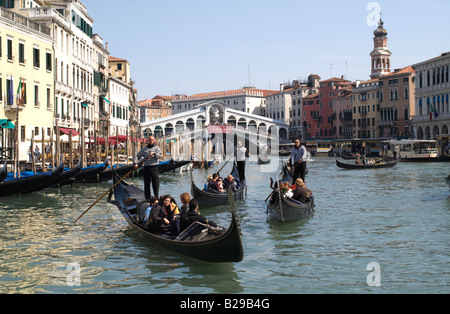 Grand Canal Venise Italie Date 13 04 2008 réf : ZB636 1126520009 CRÉDIT OBLIGATOIRE Sem - Allemand Photos du Monde Banque D'Images