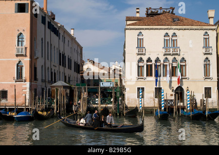 Grand Canal Venise Italie Date 13 04 2008 réf : ZB636 1126520021 CRÉDIT OBLIGATOIRE Sem - Allemand Photos du Monde Banque D'Images