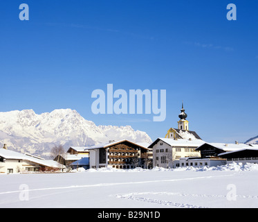 Soll Tirol Autriche Ref WP 3749 étrange monde CRÉDIT OBLIGATOIRE Sem - Allemand Photos Banque D'Images