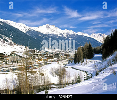 St Anton Tirol Autriche Ref WP 3759 étrange monde CRÉDIT OBLIGATOIRE Sem - Allemand Photos Banque D'Images