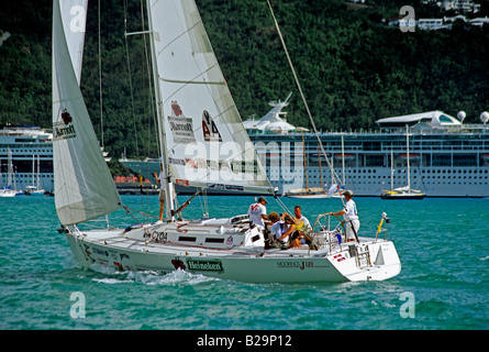 Charlotte Amalie St Thomas US Virgin Islands Caraïbes Banque D'Images