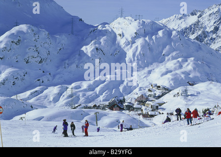 St Christoph am Arlberg Vorarlberg Autriche Banque D'Images