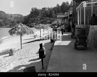 Plage de l'île de Cheung Chau Hong Kong 1978 Banque D'Images