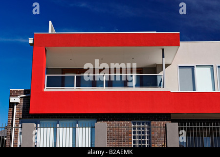 Industrie du bâtiment / une nouvelle maison d'habitation moderne.Melbourne Victoria en Australie. Banque D'Images