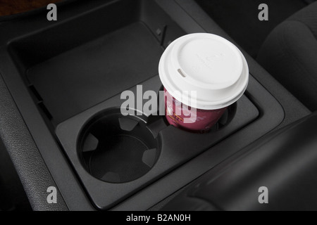 2008 Chevrolet Suburban LT en bleu - Support de tasse avec Prop Banque D'Images