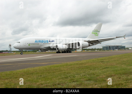 Airbus A380 Farnborough Air Show 2008 Banque D'Images
