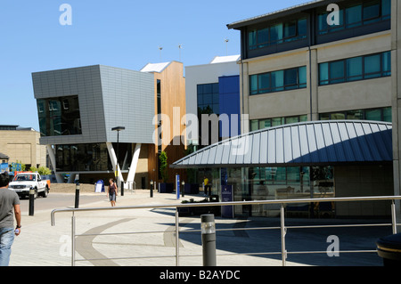 Les bâtiments de l'université moderne dans la région de Antelope Banque D'Images